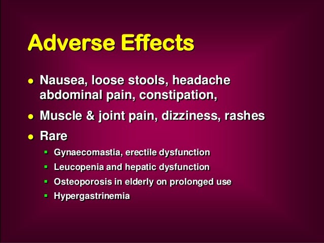 Lansoprazole Vs Omeprazole Ulcer