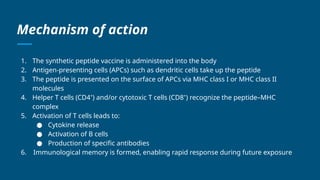 Comprehensive Overview of Peptide Vaccines: Mechanisms, Types, and ...