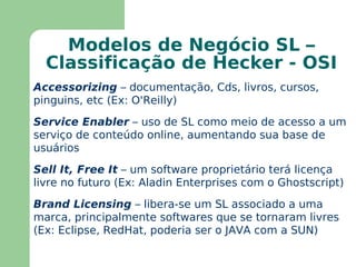 Diferentes cenários a considerar: Uso 