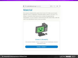 12 Conferencia Latino-americana de Software Livreª
 