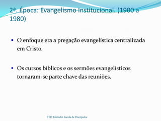 PPT - FUNDAMENTO BÍBLICO-HISTÓRICO DOS PEQUENOS GRUPOS PowerPoint  Presentation - ID:1348122
