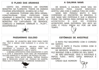 Pequenos textos para leitura