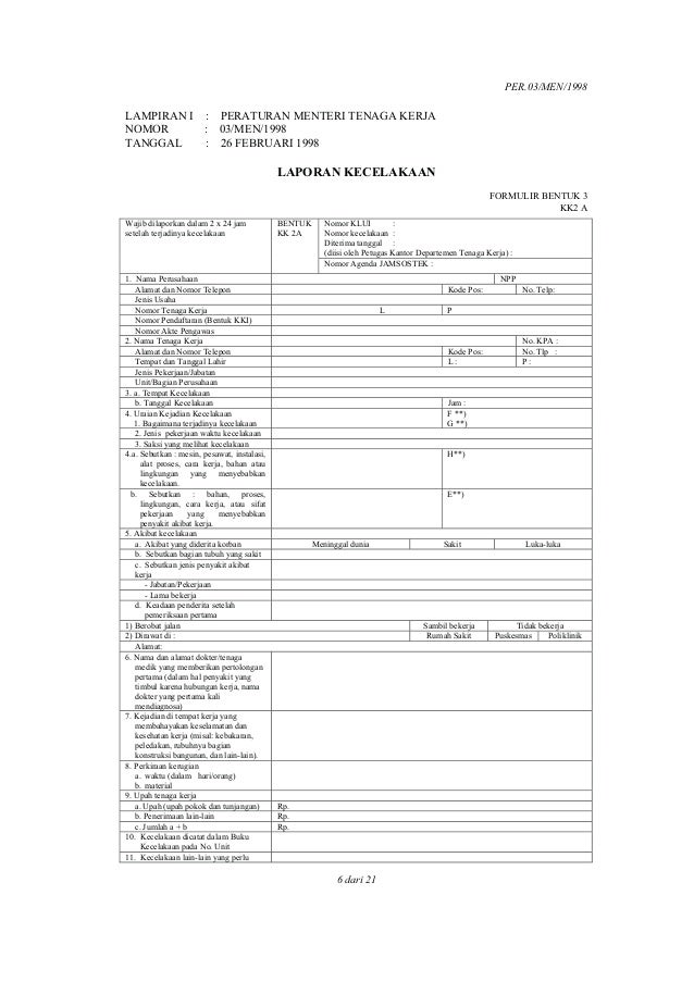 Per 03 men-1998-tentang-tata-cara-pelaporan-dan 