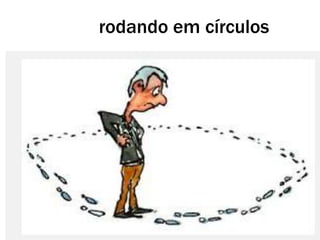 rodando em círculos
 