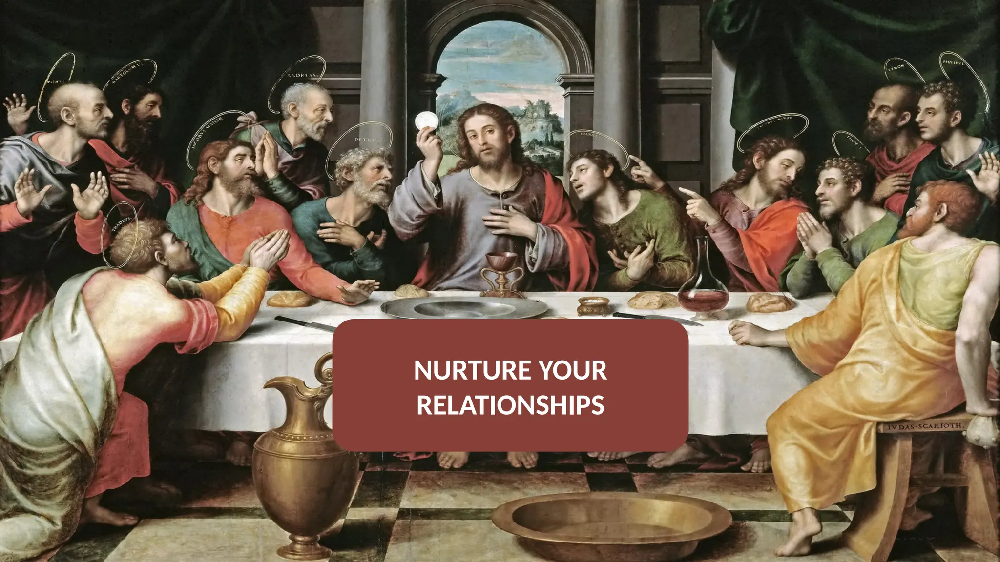 NURTURE YOUR
RELATIONSHIPS
 