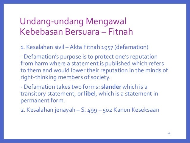 Kebebasan Bersuara Berhimpun Dan Berpersatuan