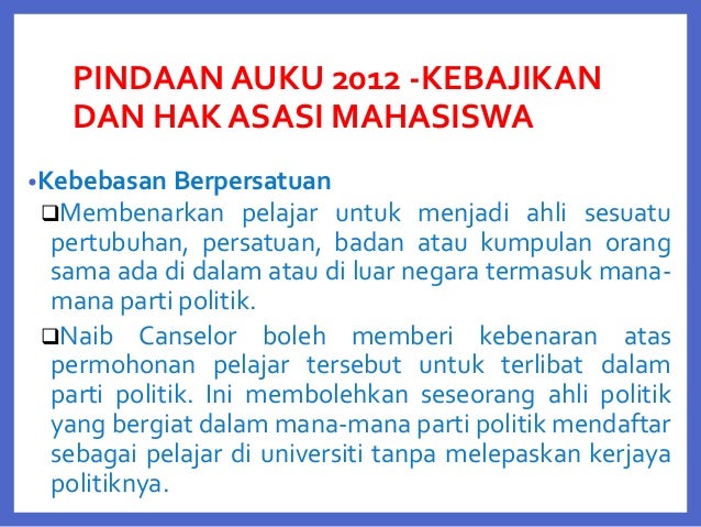 Kebebasan Bersuara Berhimpun Dan Berpersatuan