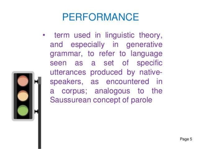 PERFORMANCE GRAMMAR | PPT