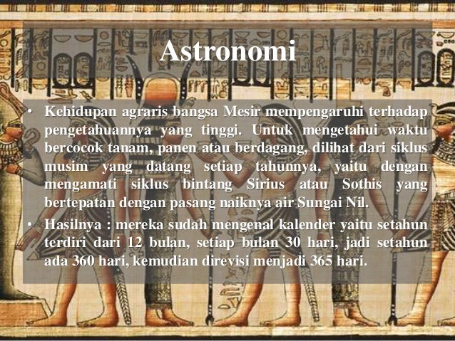 Peradaban Mesir Kuno