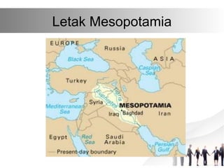Letak Mesopotamia
 
