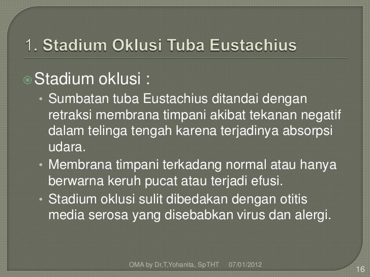 Peradangan telinga tengah