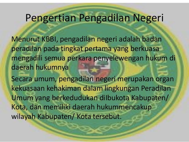 Peradilan nasional