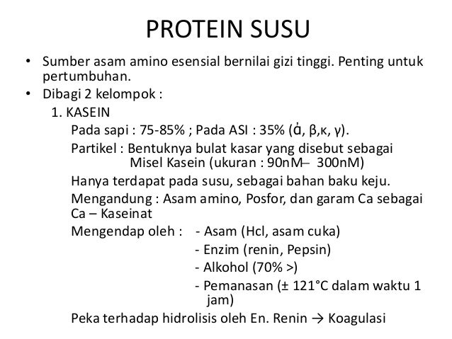 air susu sebagai bahan pangan