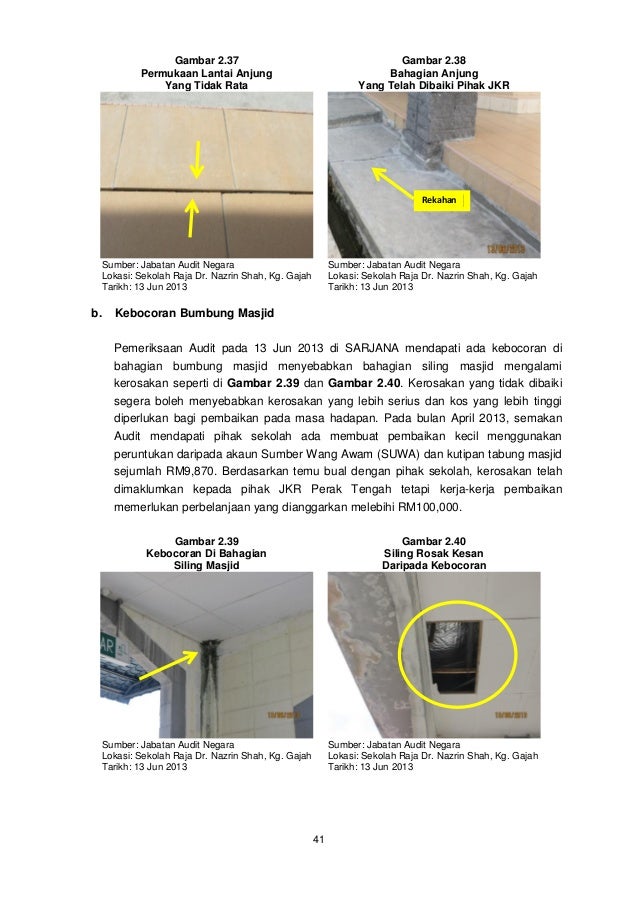 Perak - Laporan Ketua Audit Negara tahun 2012 Siri 3
