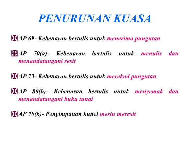 Contoh Surat Kuasa Ap 69