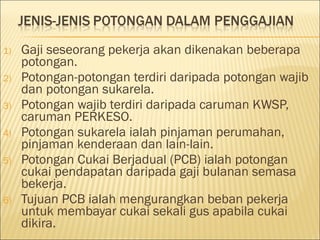 Perakaunan untuk penggajian
