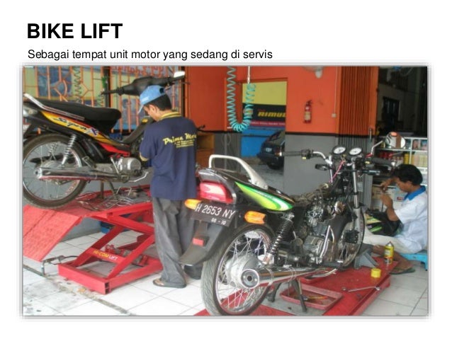 Peralatan untuk bengkel sepeda motor