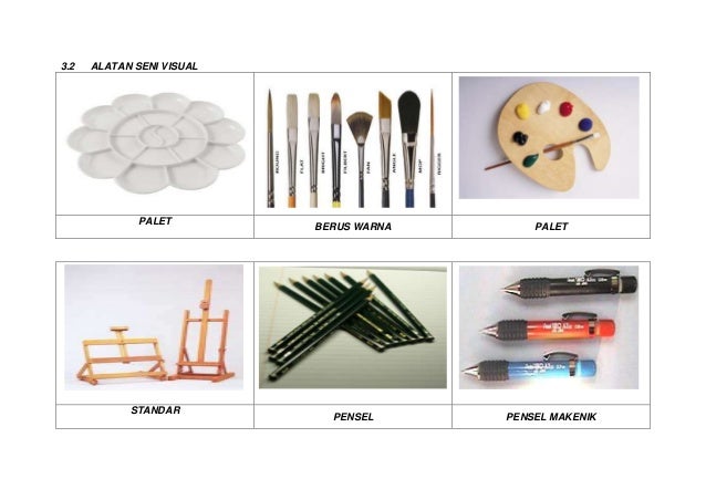 Peralatan dan bahan pendidikan seni visual