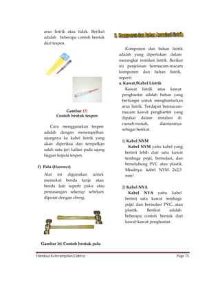 Handout Keterampilan Elektro Page 15
 