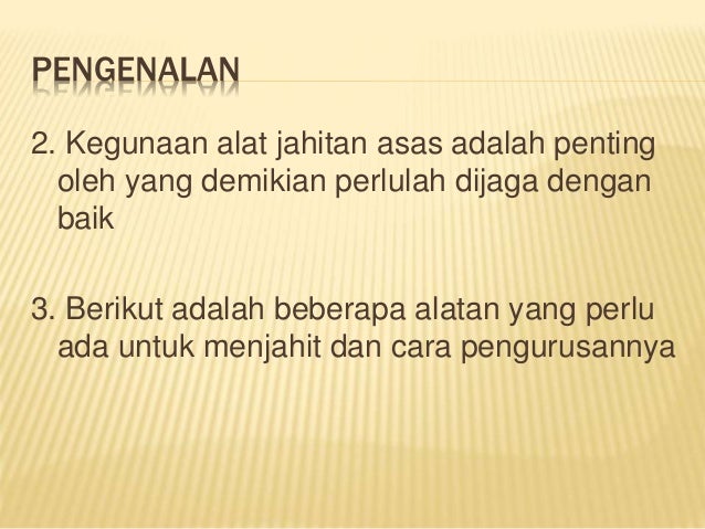 Peralatan jahitan t4