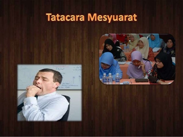 Peranan dan tanggungjawab ahli jawatankuasa mesyuarat (1)