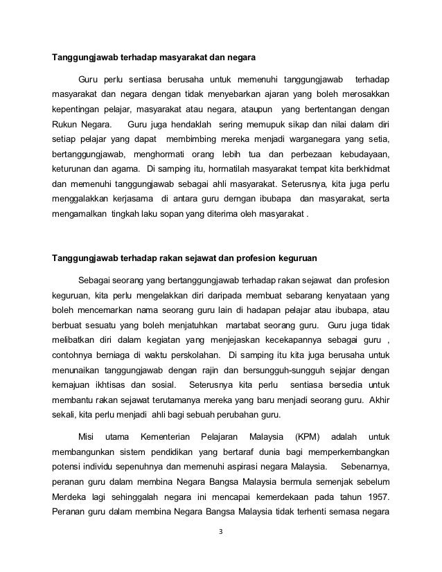 Peranan Dan Tanggungjawab Guru Dalam Membina Negara Bangsa Berlandask