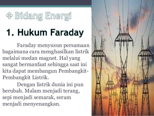 Peran Fisika Dalam Bidang Energi / Sebutkan Contoh Penerapan Fisika
