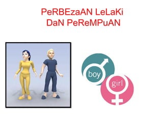 PeRBEzaAN LeLaKi
DaN PeReMPuAN
 
