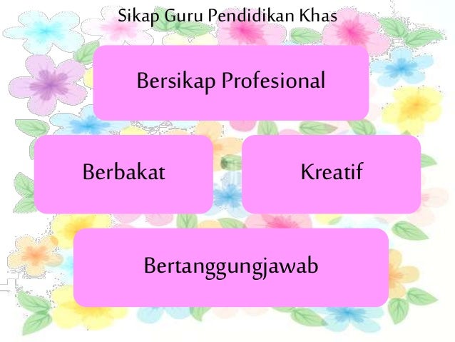 Peranan guru pendidikan khas