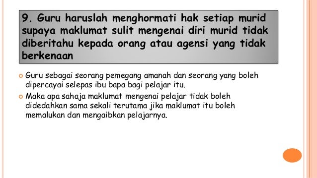 Peranan guru pendidikan moral dalam menjayakan kod etika