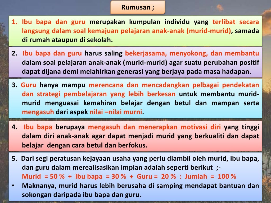 Peranan pibg