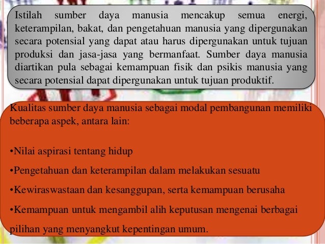 36++ Sumber daya yang senantiasa menyertai sumber daya manusia adalah ideas in 2021 