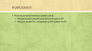 Peranan Personel Kesihatan dalam Menjalankan Program Kesihatan ...