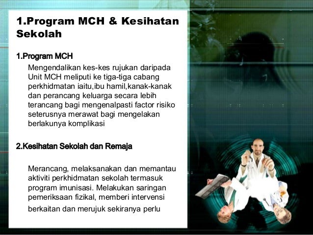 Peranan Tanggungjawab Pegawai Perubatan Kesihatan 1