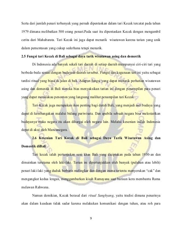 Pola Lantai Tari Kecak Adalah Titik-titik Pola Lantai Pada Tari Kecak