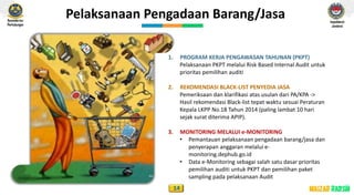 Peran apip inspektorat jenderal dalam pengadaan barang dan jasa ...