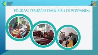 EDUKASI TENTANG DAGUSIBU DI POSYANDU
 