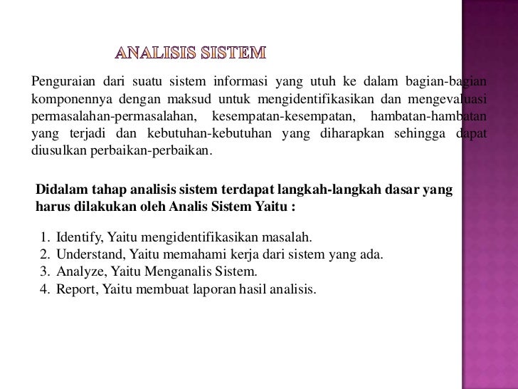 Perancangan dan pengembangan sistem informasi (IDG1/X/2011)