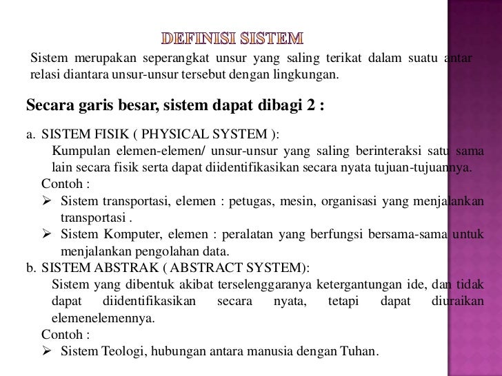 Perancangan dan pengembangan sistem informasi (IDG1/X/2011)