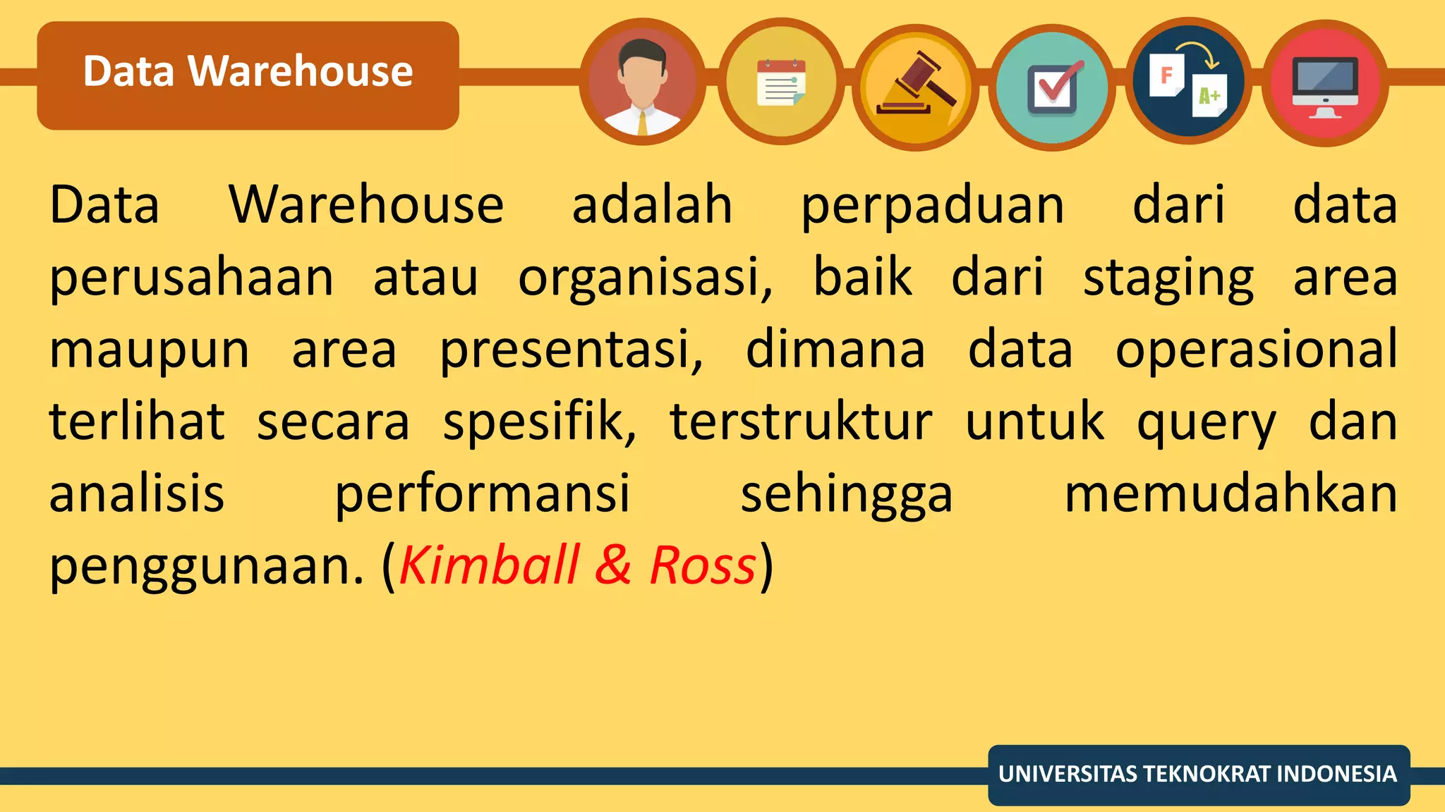Perancangan data warehouse | PDF