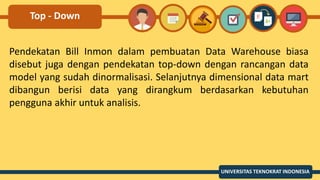 Perancangan data warehouse | PDF