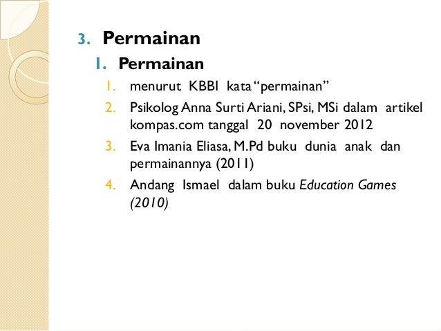 Perancangan game edukasi untuk presentasi