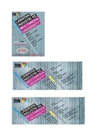 Perancangan projek yang dilakukan