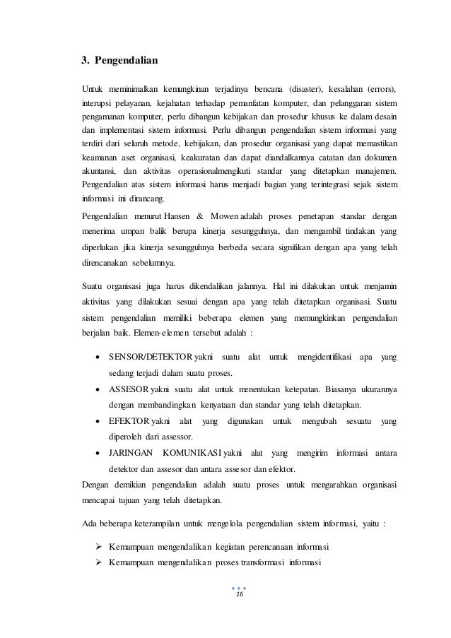 Makalah Sistem Informasi Manajemen Perancangan Sistem Informasi Pen