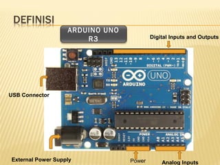 Perancangan sistem kontrol arduino uno | PPT