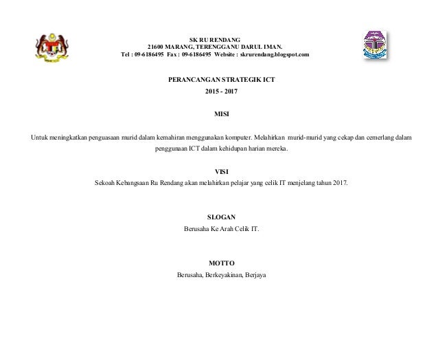 Perancangan Strategik 2015 Hingga 2017