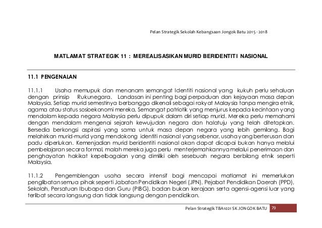 Perancangan strategik g5 skm