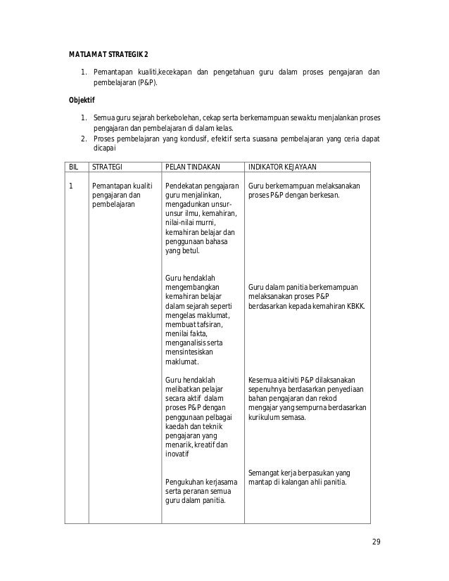 Perancangan strategik sesta Perancangan strategik sesta