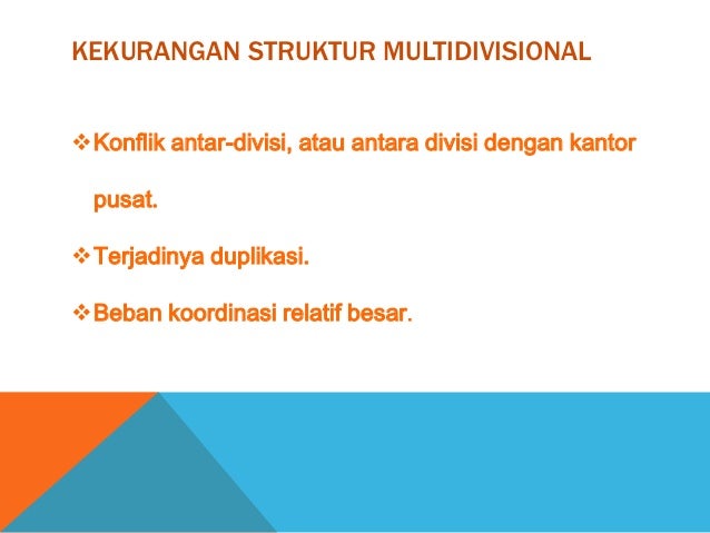 Perancangan struktur organisasi