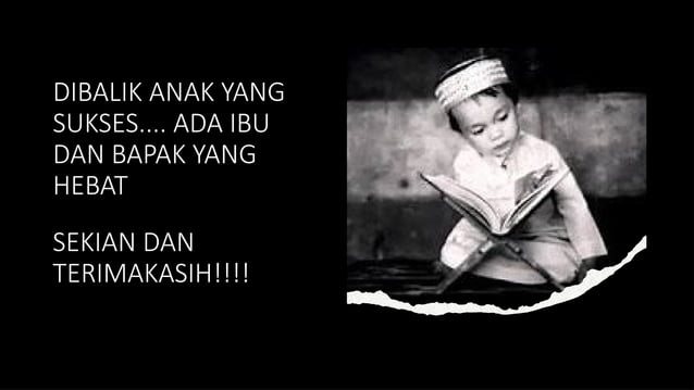 PERAN DAN DUKUNGAN KELUARGA TERHADAP KESUKSESAN ANAK [Autosaved].pptx